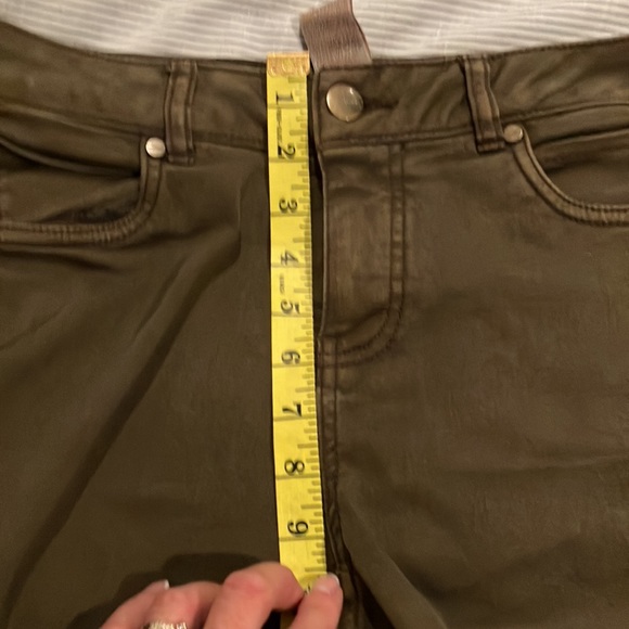 🛑SOLD🛑Comfy super slim leg olive green cargo pant - Picture 13 of 15